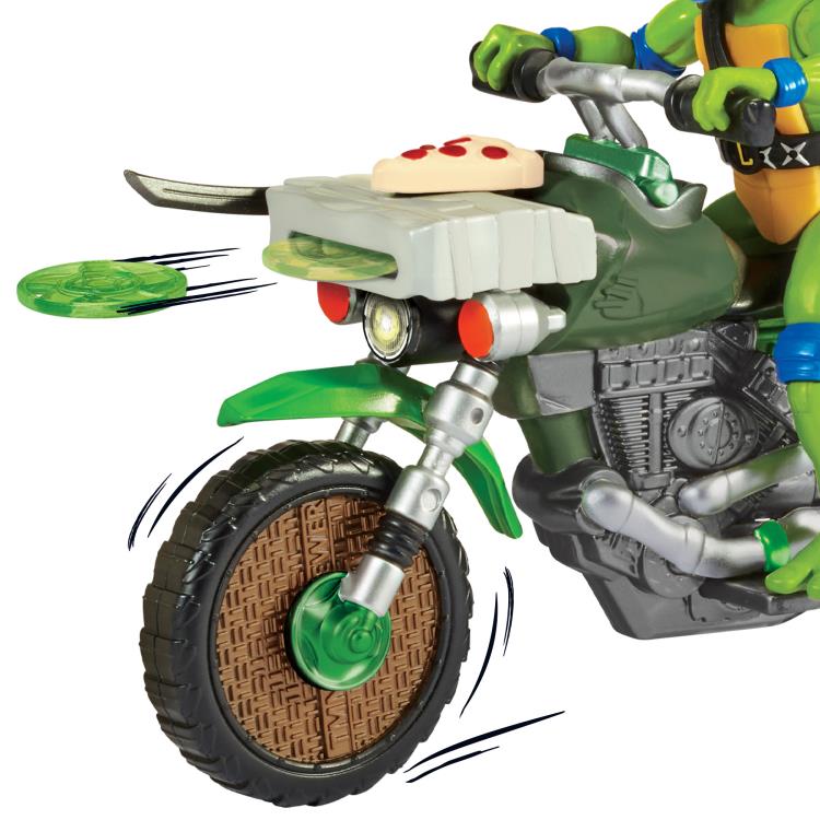 Teenage Mutant Ninja Turtles: Mutant Mayhem Leonardo Kick Cycle Set Gallery Image 6