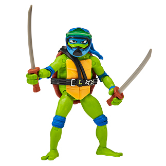 Teenage Mutant Ninja Turtles: Mutant Mayhem Leonardo Kick Cycle Set Gallery Image 9