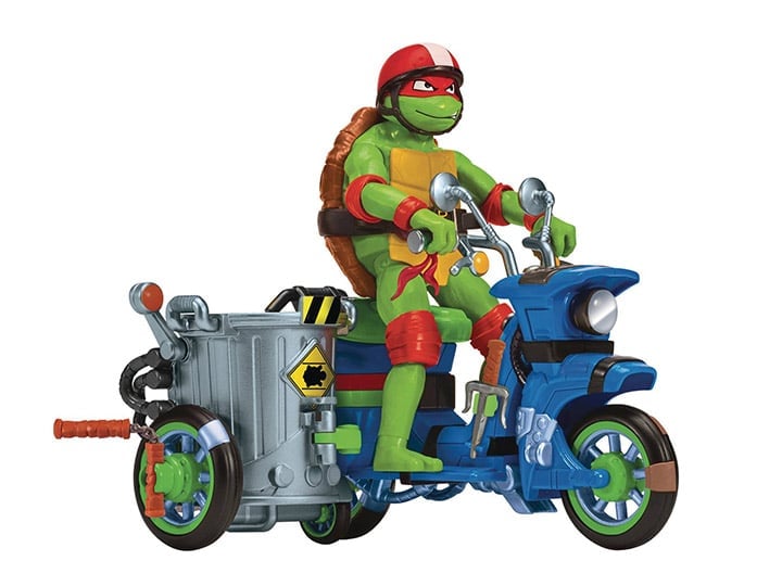 Teenage Mutant Ninja Turtles: Mutant Mayhem Raphael Battle Cycle Set Gallery Image 1