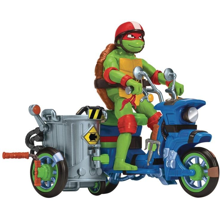 Teenage Mutant Ninja Turtles: Mutant Mayhem Raphael Battle Cycle Set Gallery Image 3