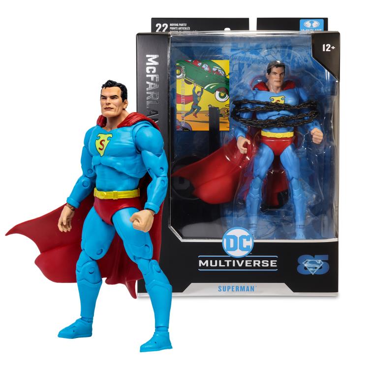Action Comics DC Multiverse Collector Edition Superman Action Figure Gallery Image 9