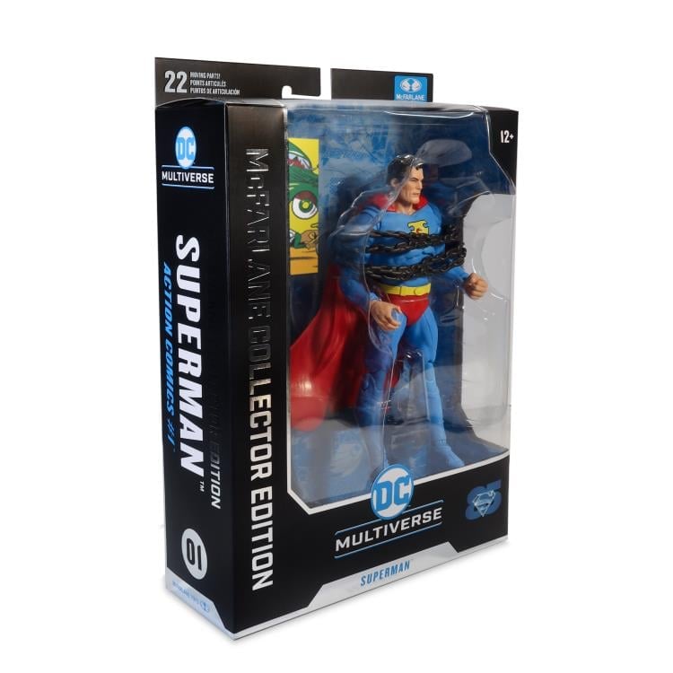 Action Comics DC Multiverse Collector Edition Superman Action Figure Gallery Image 11