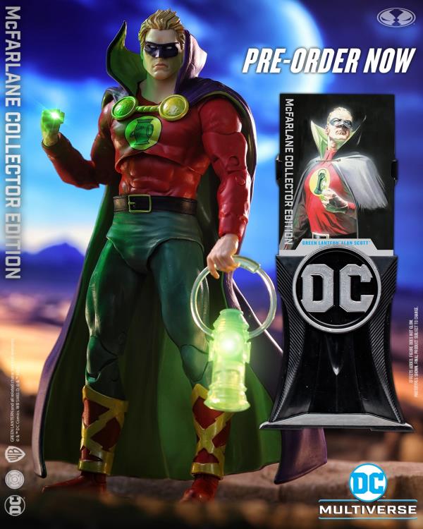 Day of Vengeance DC Multiverse Collector Edition Green Lantern (Alan Scott) Action Figure Gallery Image 3