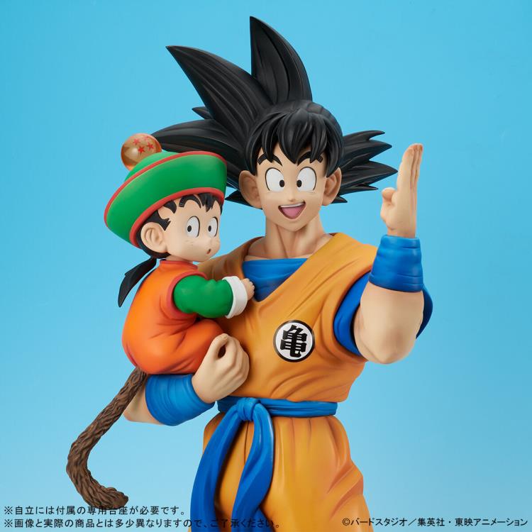 Dragon Ball Z Gigantic Series Goku & Gohan (Special Color Ver.) Exclusive Gallery Image 7