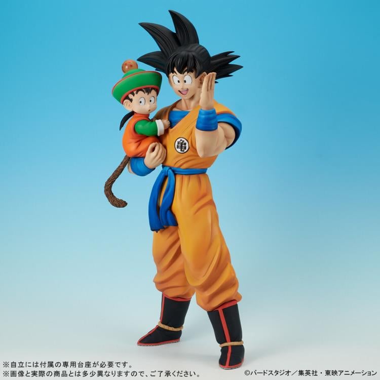 Dragon Ball Z Gigantic Series Goku & Gohan (Special Color Ver.) Exclusive Gallery Image 5