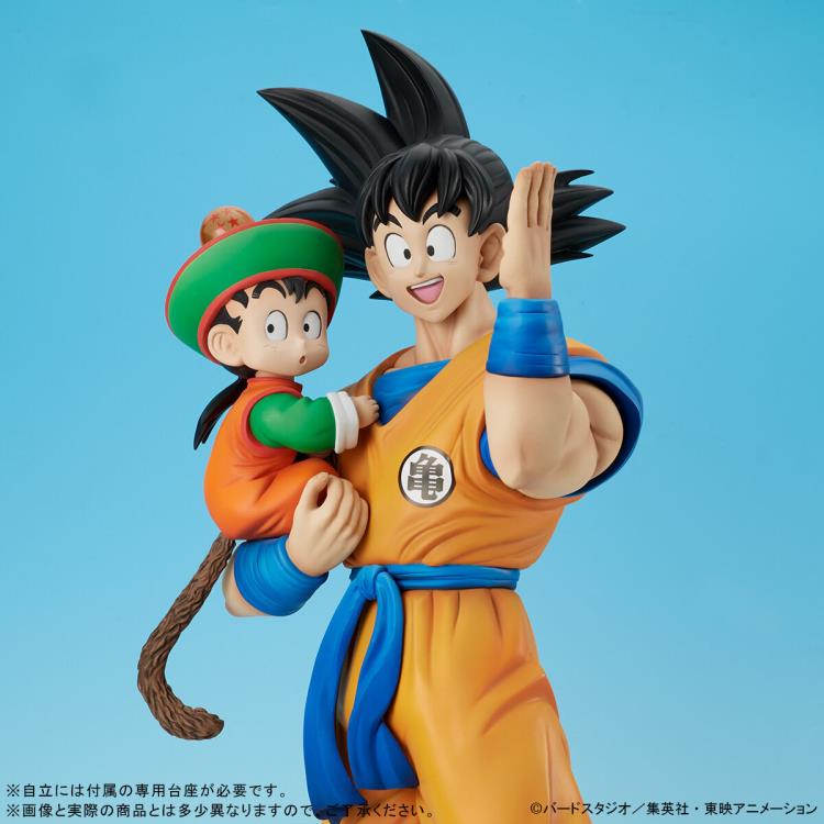 Dragon Ball Z Gigantic Series Goku & Gohan (Special Color Ver.) Exclusive Gallery Image 8