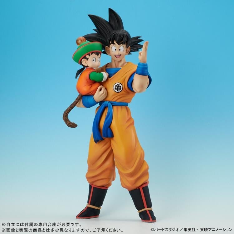 Dragon Ball Z Gigantic Series Goku & Gohan (Special Color Ver.) Exclusive Gallery Image 3