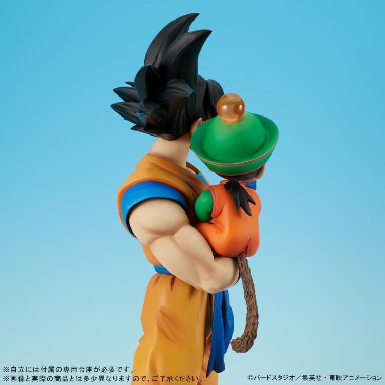 Dragon Ball Z Gigantic Series Goku & Gohan (Special Color Ver.) Exclusive Gallery Image 9