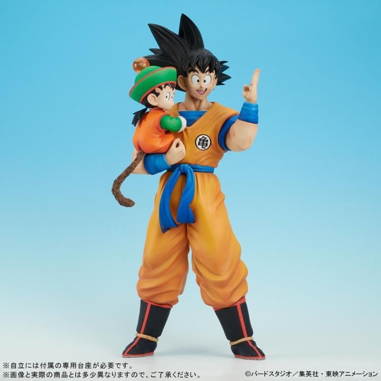 Dragon Ball Z Gigantic Series Goku & Gohan (Special Color Ver.) Exclusive Gallery Image 4
