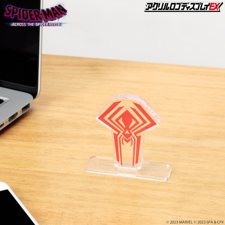 Spider-Man: Across the Spider-Verse Mark Spider-Man 2099 Acrylic Logo Display EX Exclusive Gallery Image 4