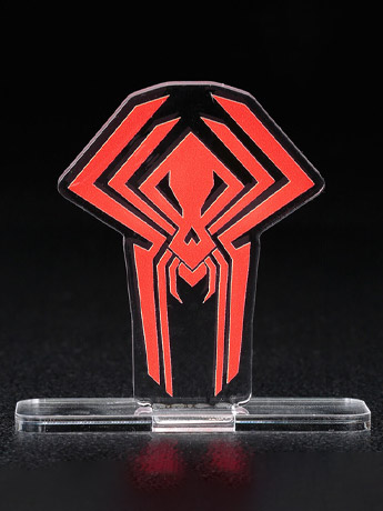 Spider-Man: Across the Spider-Verse Mark Spider-Man 2099 Acrylic Logo Display EX Exclusive Gallery Image 2