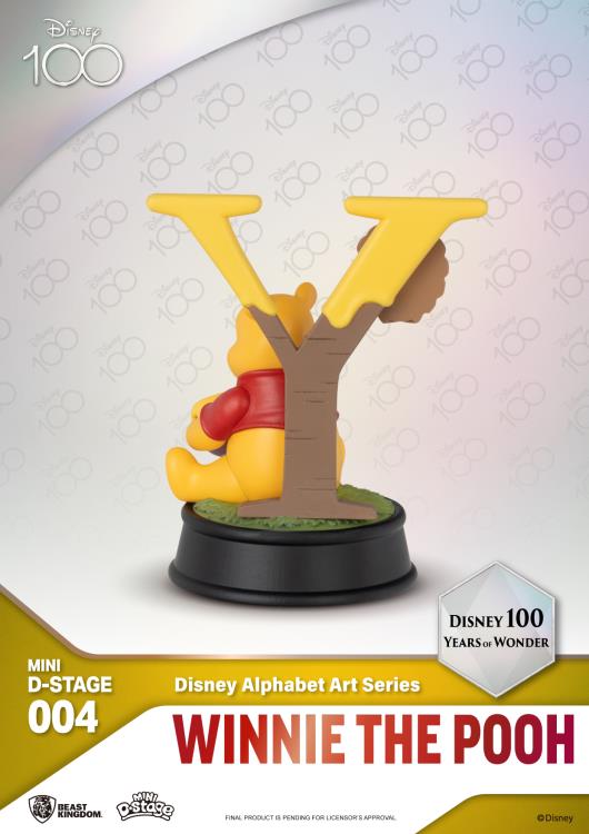 Disney 100 Years of Wonder Mini D-Stage MDS-004 Disney Alphabet Art Letters Box of 6 Random Figurines Gallery Image 14