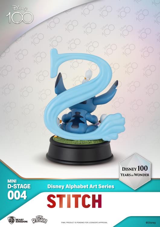 Disney 100 Years of Wonder Mini D-Stage MDS-004 Disney Alphabet Art Letters Box of 6 Random Figurines Gallery Image 8