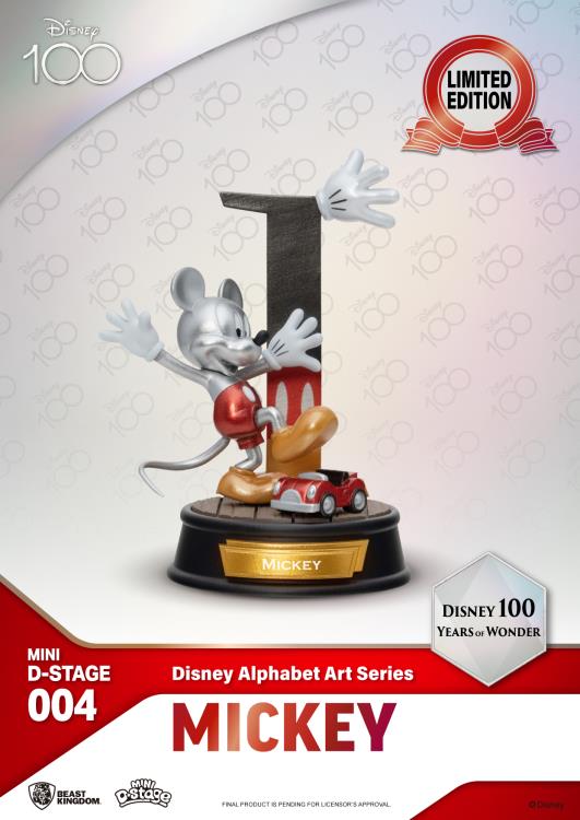 Disney 100 Years of Wonder Mini D-Stage MDS-004 Disney Alphabet