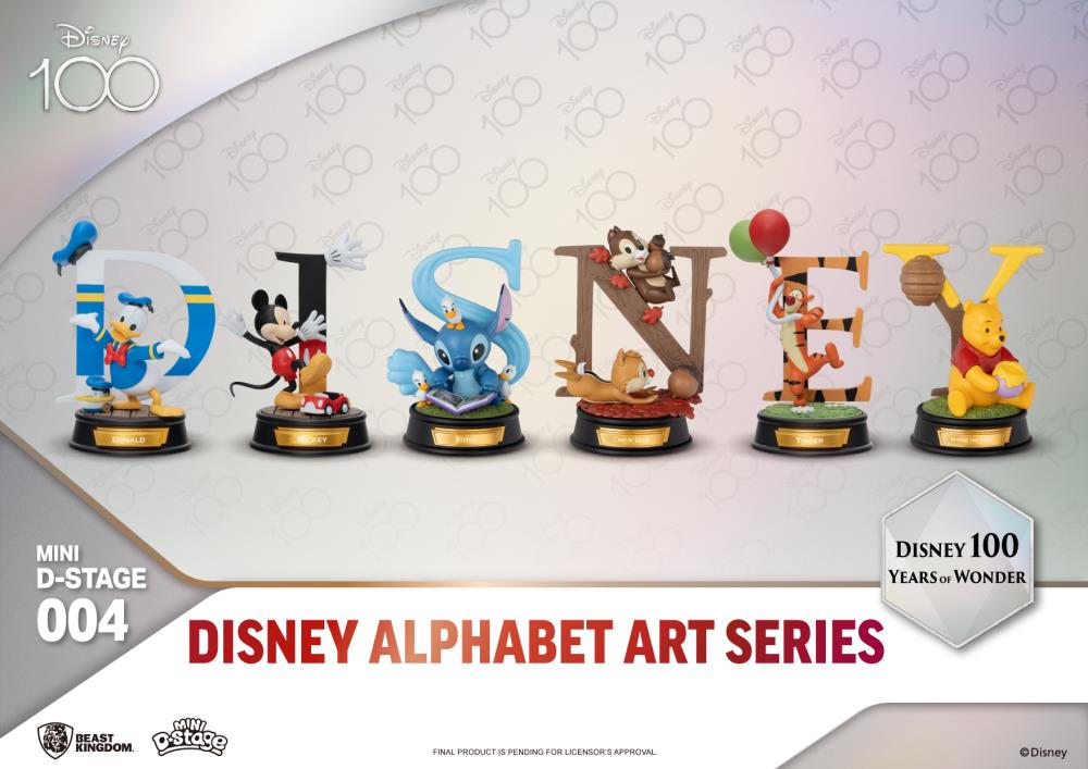 Disney 100 Years of Wonder Mini D-Stage MDS-004 Disney Alphabet