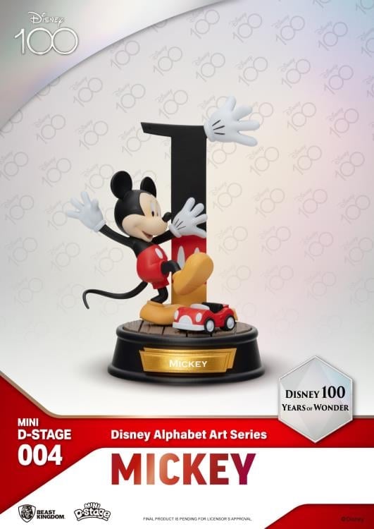 Disney 100 Years of Wonder Mini D-Stage MDS-004 Disney Alphabet