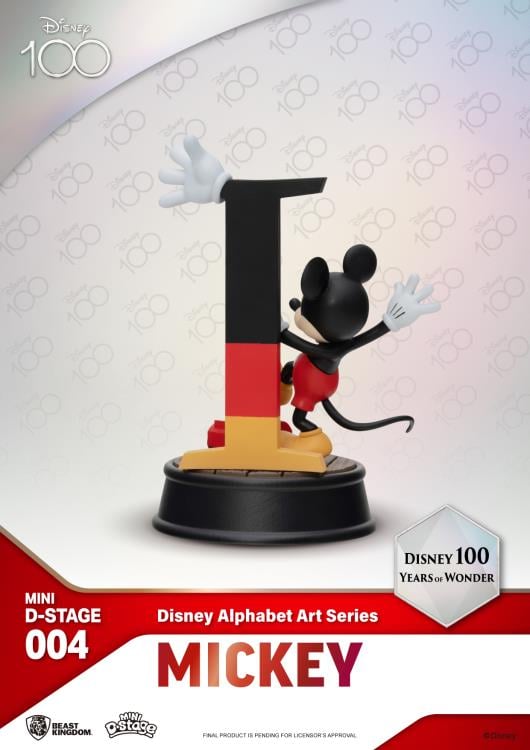Disney 100 Years of Wonder Mini D-Stage MDS-004 Disney Alphabet