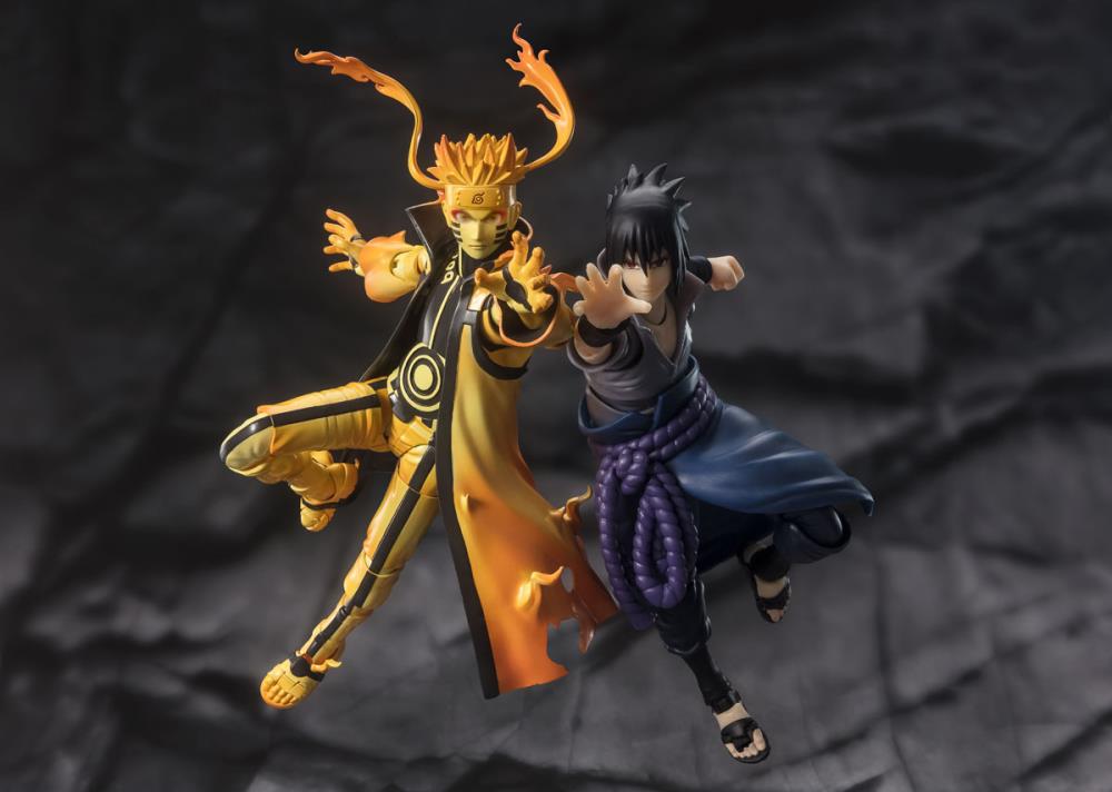 Naruto: Shippuden S.H.Figuarts Naruto Uzumaki (Kurama Link Mode Ver.) (Courageous Strength That Binds) Exclusive Action Figure Gallery Image 10