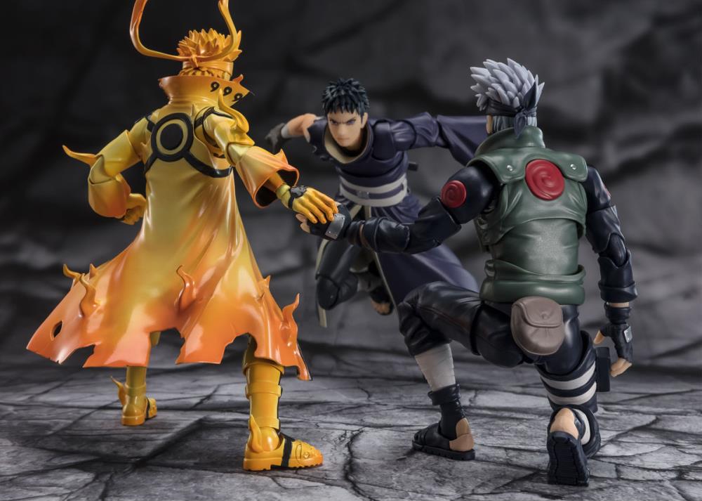 Naruto: Shippuden S.H.Figuarts Naruto Uzumaki (Kurama Link Mode Ver.) (Courageous Strength That Binds) Exclusive Action Figure Gallery Image 12