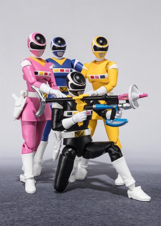 Denji Sentai Megaranger Shodo Super Boxed Set of 6 Exclusive Figures Gallery Image 9