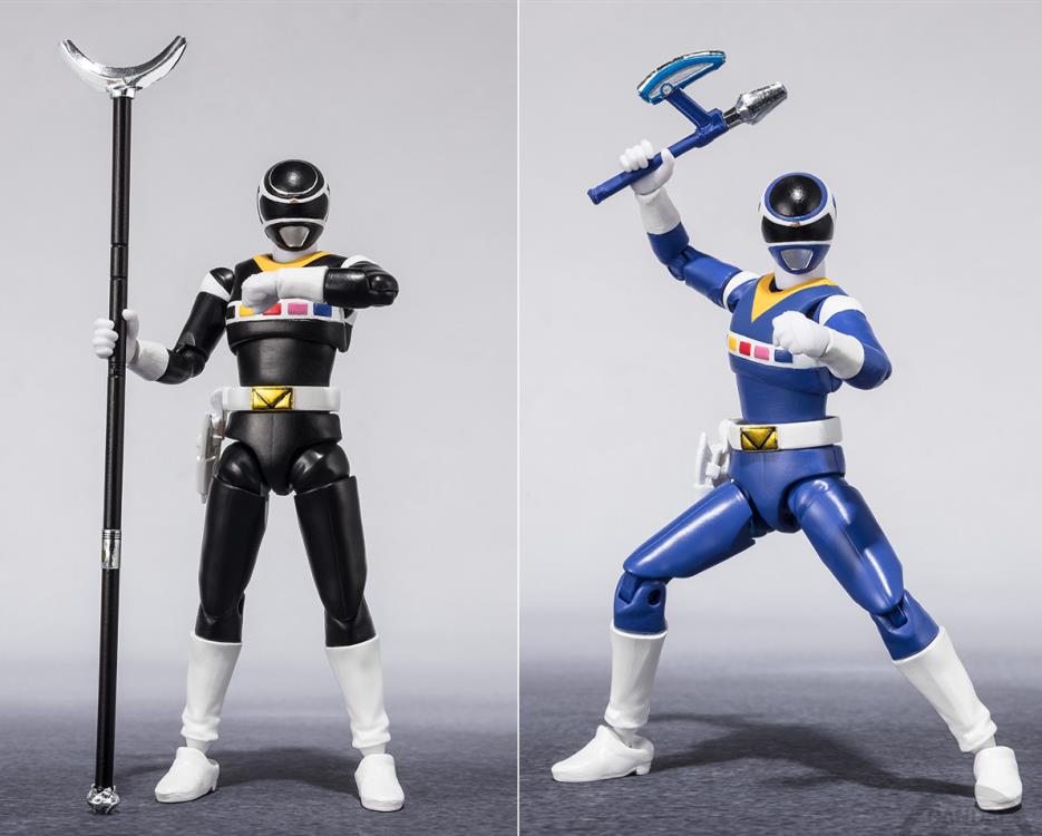 Denji Sentai Megaranger Shodo Super Boxed Set of 6 Exclusive Figures Gallery Image 7