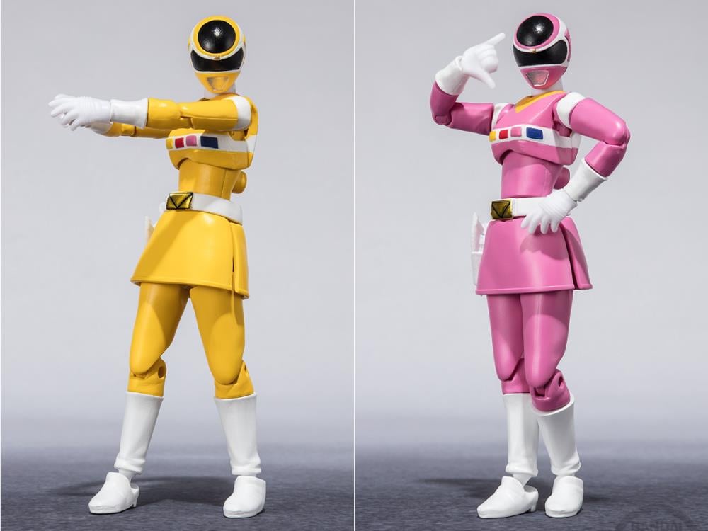 Denji Sentai Megaranger Shodo Super Boxed Set of 6 Exclusive Figures Gallery Image 5