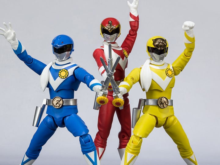 Taiyo Sentai Sun Vulcan Shodo Super Box of 3 Exclusive Figures (Reissue) Gallery Image 1