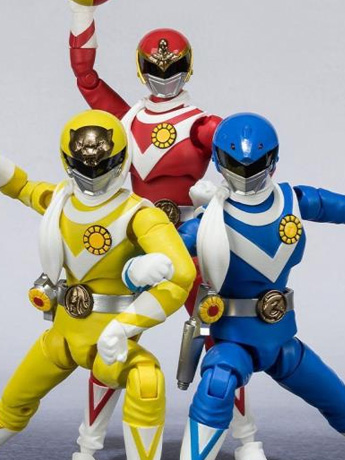 Taiyo Sentai Sun Vulcan Shodo Super Box of 3 Exclusive Figures (Reissue) Gallery Image 2