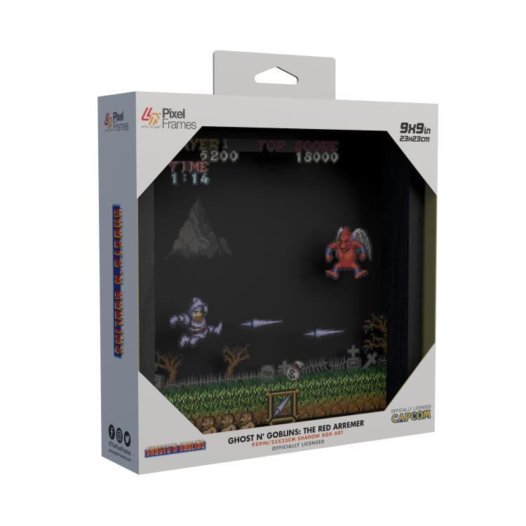 Ghosts 'n Goblins The Red Arremer Pixel Frame (9x9) Gallery Image 6