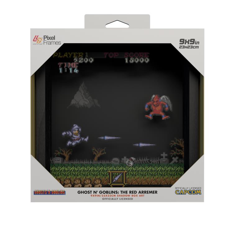 Ghosts 'n Goblins The Red Arremer Pixel Frame (9x9) Gallery Image 5