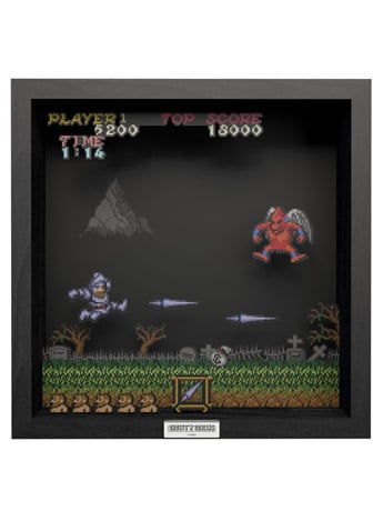 Ghosts 'n Goblins The Red Arremer Pixel Frame (9x9) Gallery Image 2