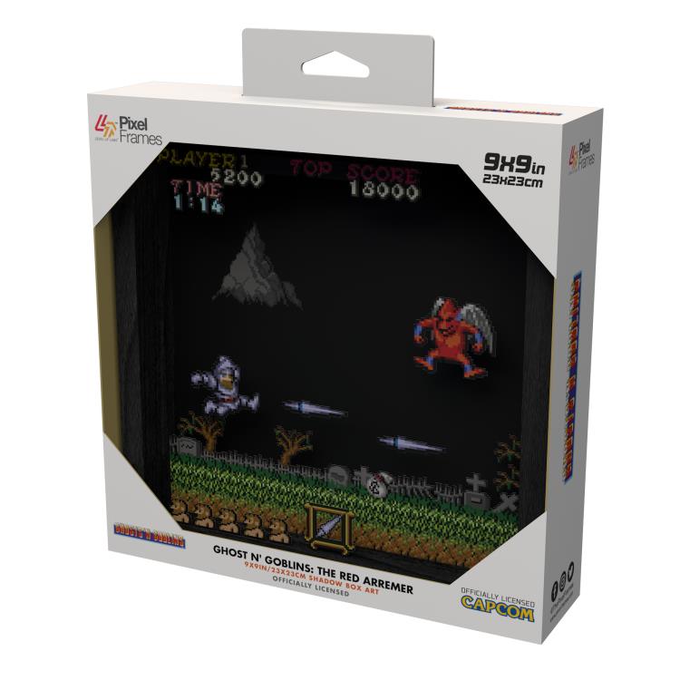 Ghosts 'n Goblins The Red Arremer Pixel Frame (9x9) Gallery Image 7