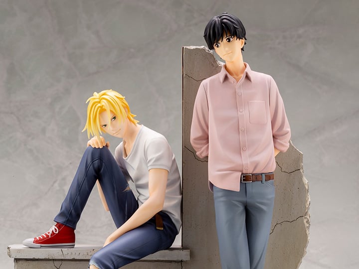 Banana Fish ArtFX J Ash & Eiji 1/8 Scale Figure (Reissue) Gallery Image 1