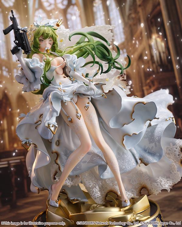 M950A フィギュア Girls' Frontline M950A The Warbler and the Rose (Wounded Ver.) 1/7