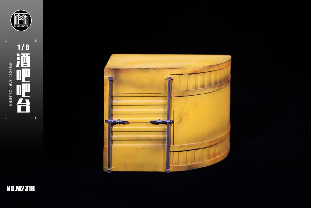 Saloon Bar Counter (Ver. A) 1/6 Scale Diorama Base Gallery Image 11