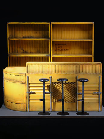 Saloon Bar Counter (Ver. A) 1/6 Scale Diorama Base Gallery Image 2