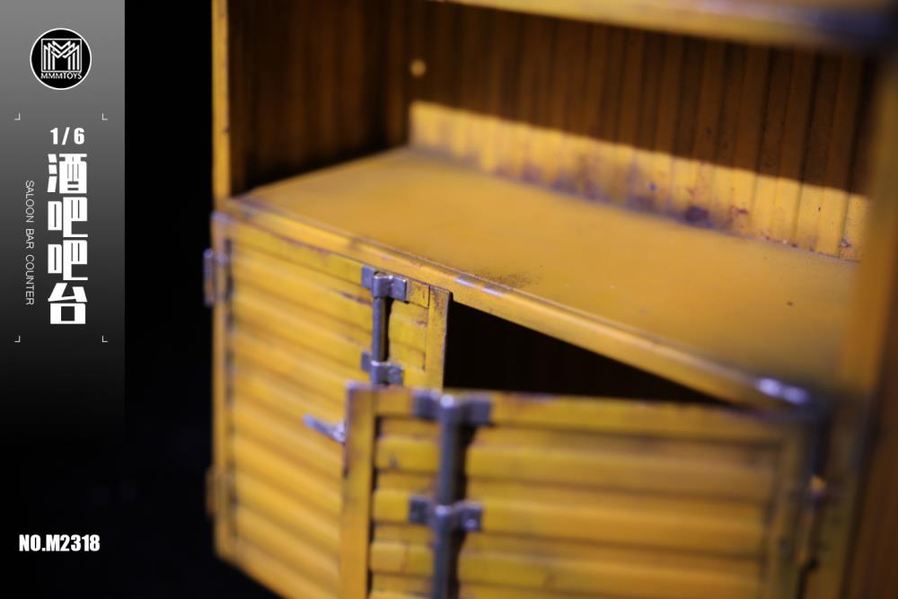 Saloon Bar Counter (Ver. A) 1/6 Scale Diorama Base Gallery Image 18
