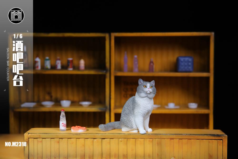 Saloon Bar Counter (Ver. A) 1/6 Scale Diorama Base Gallery Image 10