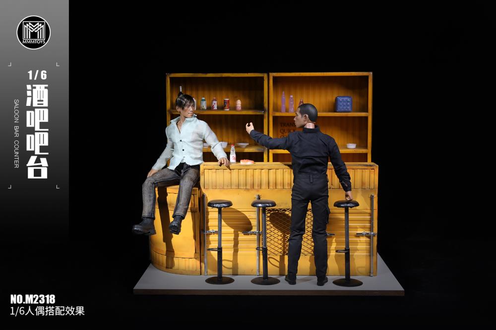 Saloon Bar Counter (Ver. A) 1/6 Scale Diorama Base Gallery Image 7