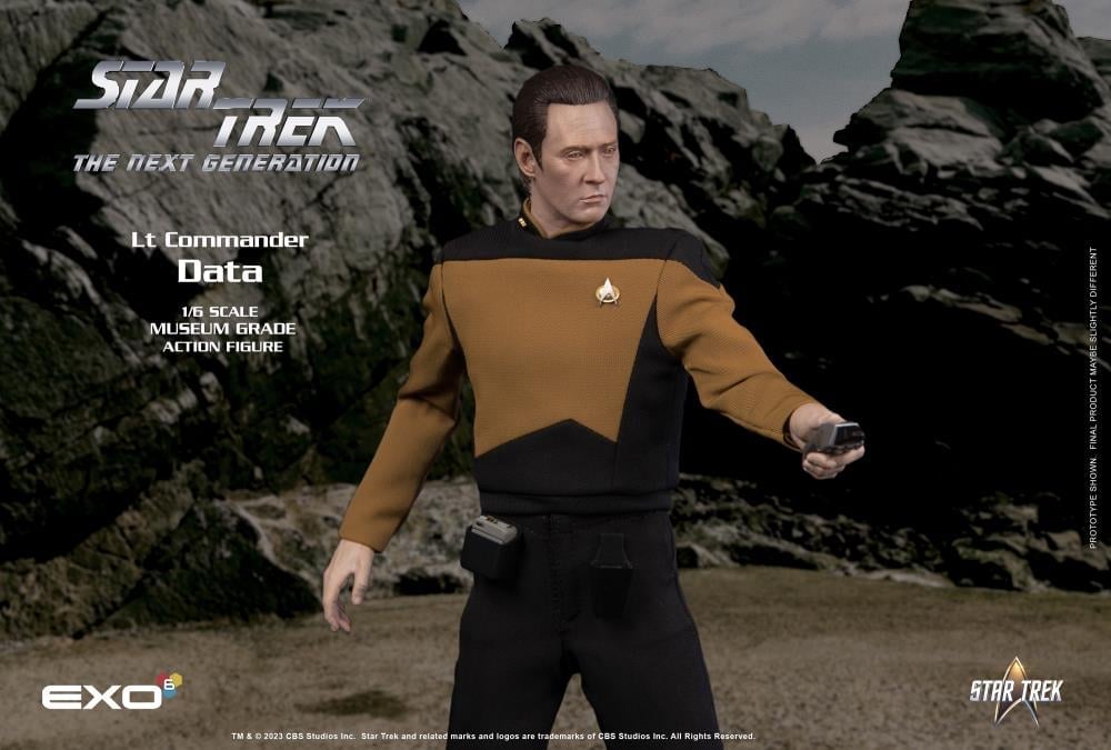 Star Trek: The Next Generation Lt. Commander Data (Standard Ver.) 1/6 Scale Figure Gallery Image 6