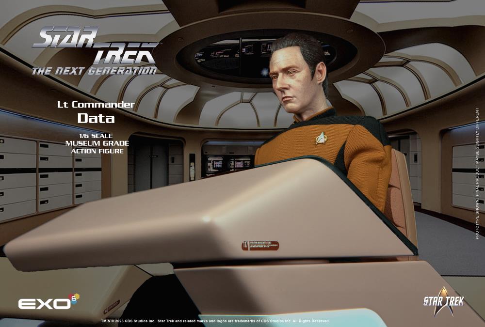 Star Trek: The Next Generation Lt. Commander Data (Standard Ver.) 1/6 Scale Figure Gallery Image 8