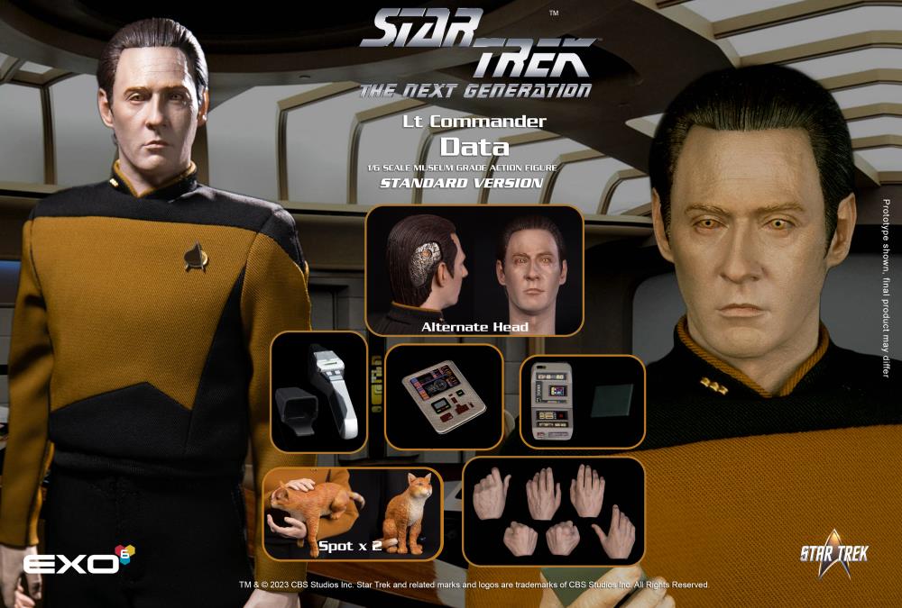 Star Trek: The Next Generation Lt. Commander Data (Standard Ver.) 1/6 Scale Figure Gallery Image 13
