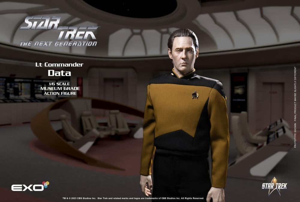 Star Trek: The Next Generation Lt. Commander Data (Standard Ver.) 1/6 Scale Figure Gallery Image 7