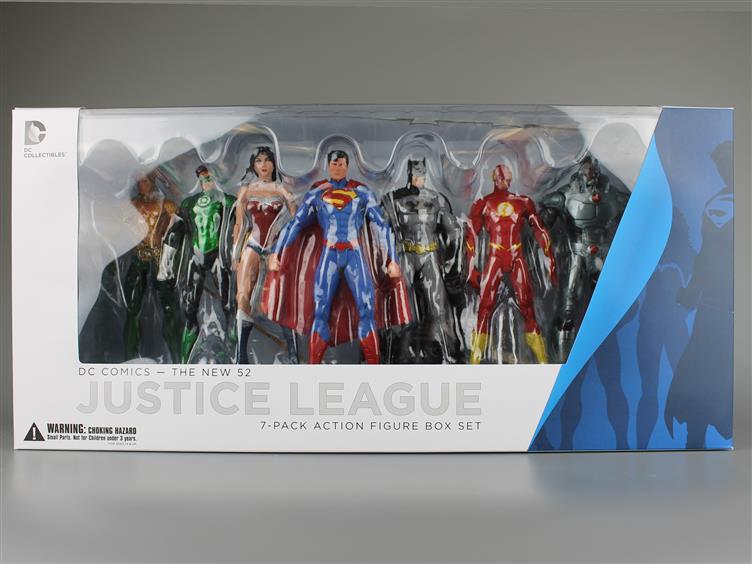 The New 52 Justice League Action Figure 7-Pack Gallery Image 4