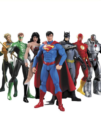 The New 52 Justice League Action Figure 7-Pack Gallery Image 2