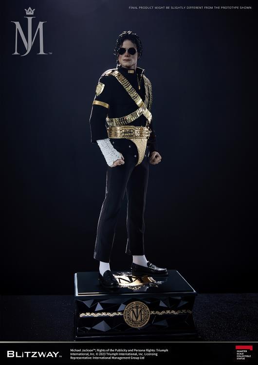 Michael Jackson (Standard Ver.) 1/4 Superb Scale Statue Gallery Image 9