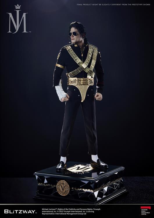 Michael Jackson (Standard Ver.) 1/4 Superb Scale Statue Gallery Image 3