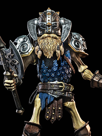 Mythic Legions: All-Stars Skalli Bonesplitter Action Figure Gallery Image 2