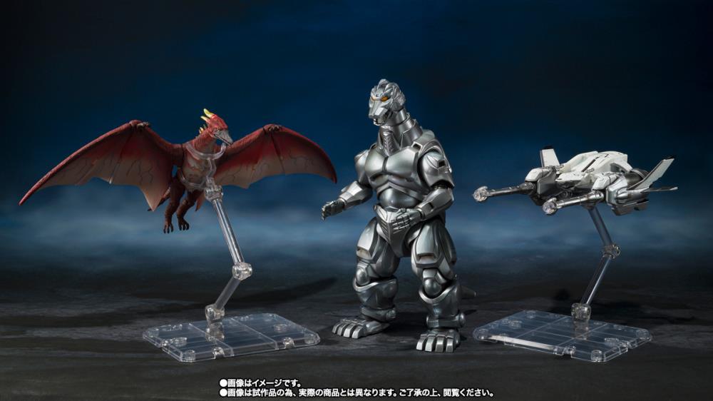 Godzilla vs. Mechagodzilla II S.H.MonsterArts Mechagodzilla, Garuda & Fire Rodan (Makuhari Decisive Battle Ver.) Set Gallery Image 11
