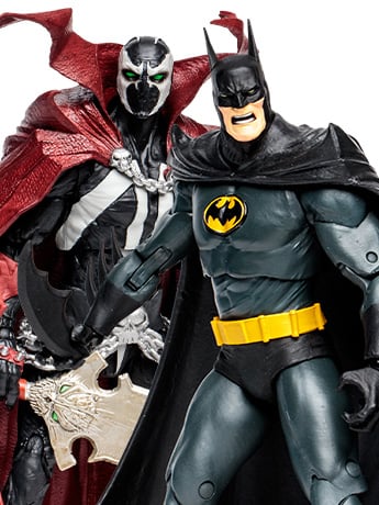 McFarlane Toys DC Multiverse Batman & Spawn Figures